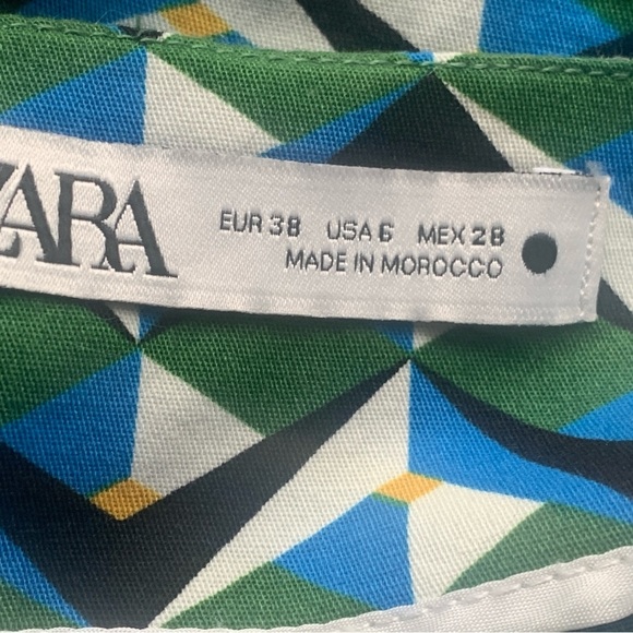 Zara Geometric Print Pants - Picture 7 of 9